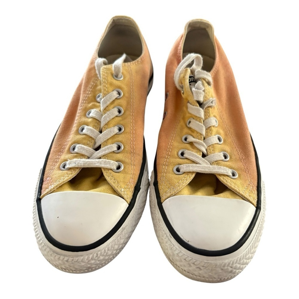 Converse Unisex Low Tops with Orange and Yellow Accents